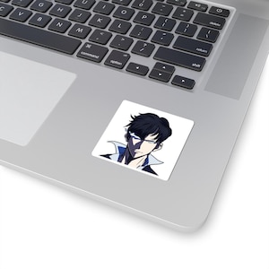 Solo Leveling Anime Inspired Jinwoo Sung Face Sticker