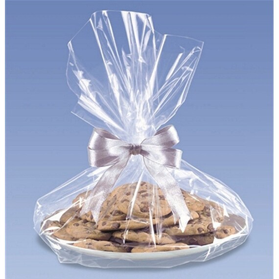 Clear Cellophane Cookie Tray Bags 16in. X 18in. 6 Pack Etsy