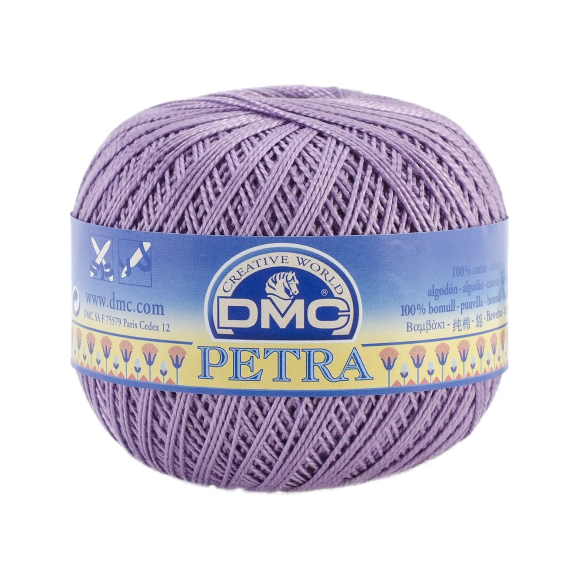DMC Petra Crochet Cotton Thread Size 5 306 Yards color - Etsy Finland