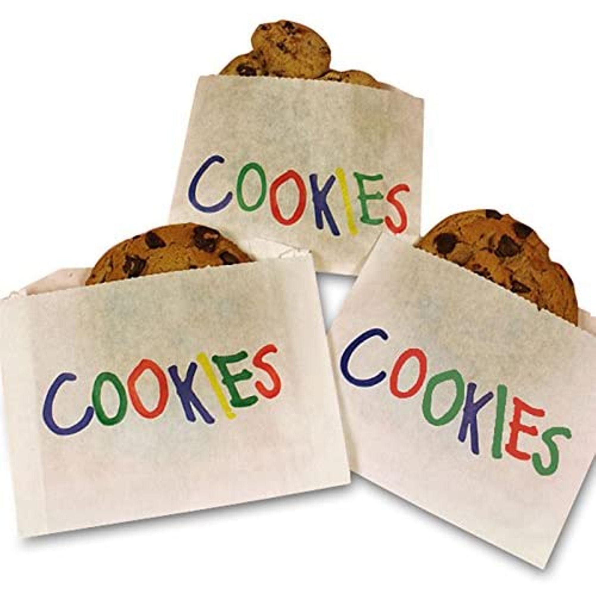 Cookie Bags 4 7/8in. X 4in. 250 Pack Etsy