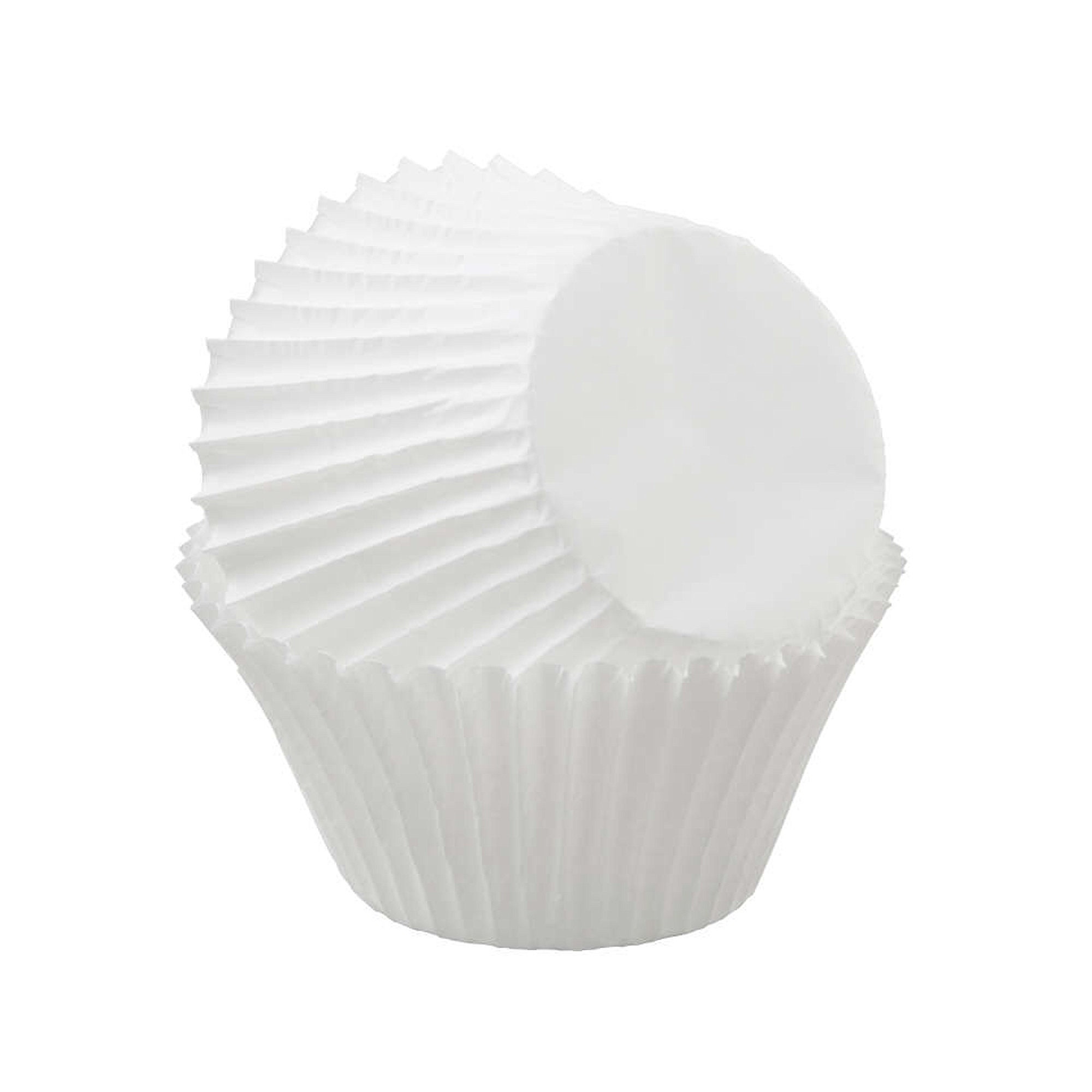 Jumbo White Cupcake Liners 50-count fits Jumbo Muffin Etsy