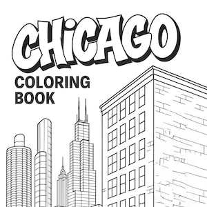 Chicago Coloring book