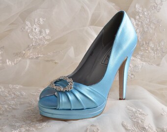 4 inch bridal heels