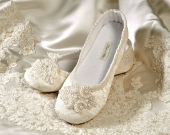 Vintage Wedding Flats 1