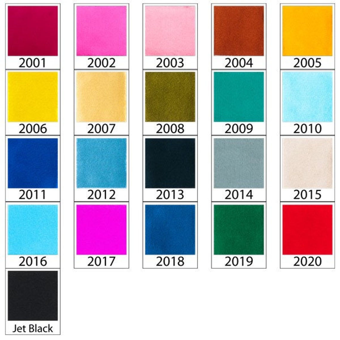 Wedding Color Sample Swatch / FREE Custom Color Dye Etsy
