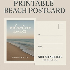Druckbare Postkarte