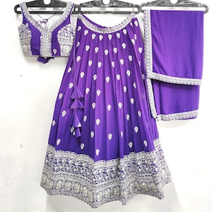 purple lehenga choli for women function wear party wear desiginer wear lehenga choli ready to wear lehenga choli...