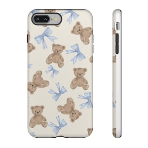 Teddy Bear Tough Case, Phone Case, Protective Cover, Cute Animal Design, Gift for Kids, Birthday Present