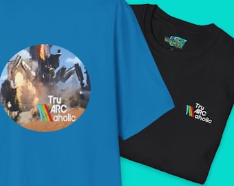 Arc Raiders Arcaholics T-Shirt - Graphic Tee, Vintage Style Shirt, Unisex Clothing, Cool Minimalist Top
