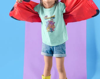 Infant Tee, The Wuzzles 80s Cartoon, Kids T-shirt, Children's Clothing, Retro Toddler Shirt