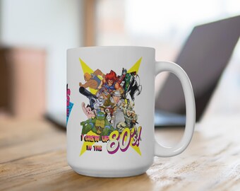 I Grew Up In The 80's Mug