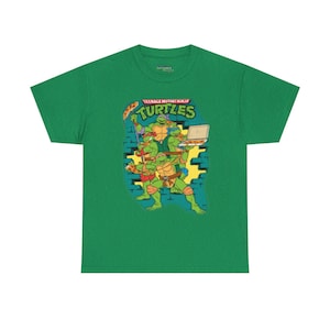 Teenage Mutant Ninja Turtles T-Shirt: Retro Cartoon Graphic Tee