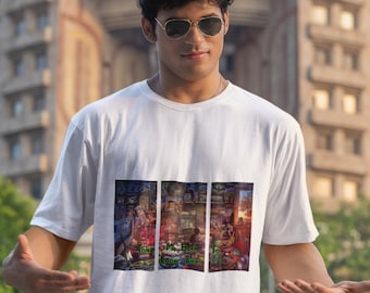 80s Nostalgia Graphic Tee: Retro Unisex Cotton T-Shirt