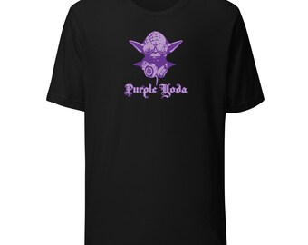 Lila Yoda T-shirt