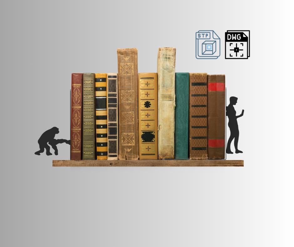 Evolution Book Holder- DWG-STEP - Etsy