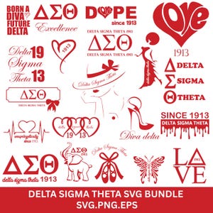 Delta Sigma Theta Svg, Delta Sigma Svg, Delta Sigma Theta Sign, 1913 Hand Sign, DST 1913, Delta Elephant Svg, 1913 AEO Clipart, Silhouette
