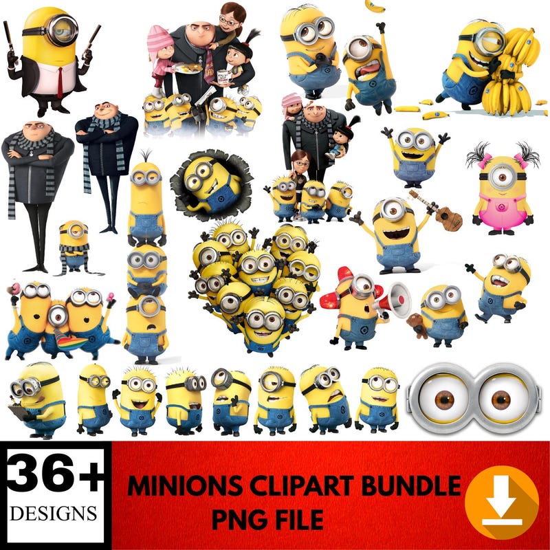 Minions Paper Digital - Etsy