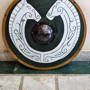 Viking shield Vikings symbols battle larp shield
