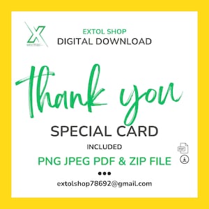 Thank you greetings cards l Greetings cards l wishing card l digital download l instant download