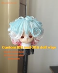 BJD Wigs, Custom BJD Wigs, OB11 & OB12 Doll Wigs, Custom Wigs