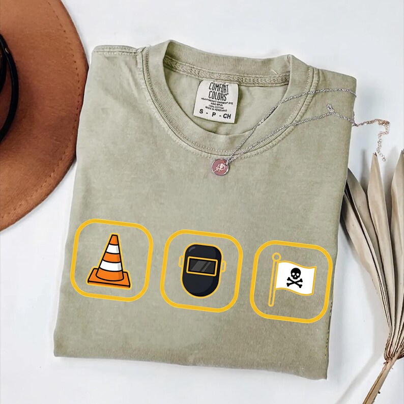 Hoist The Traffic Cone T-Shirt in Comfort Colors | Pittsburgh 3 Icons Graphic Tee image 11