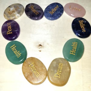 Inspirational Worry Stones