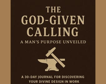El llamado de Dios / Diario de fe de 30 días para hombres / Descubre tu propósito / Manual devocional cristiano / Guía de estudio bíblico para hombres