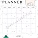 Seasons Monthly Planner | Winter, Summer, Spring, Autumn | Digital ...