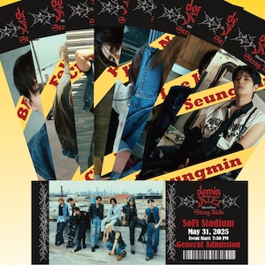 Stray Kids Dominate World Tour 2025 Memorabilia Ticket Set (OT8)