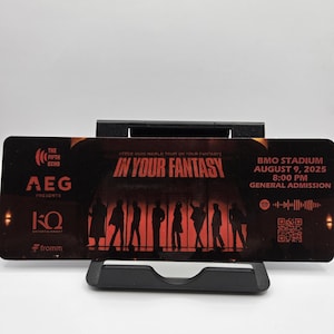 Ateez In Your Fantasy World Tour (OT8) Memorabilia Ticket Set / Bookmarks