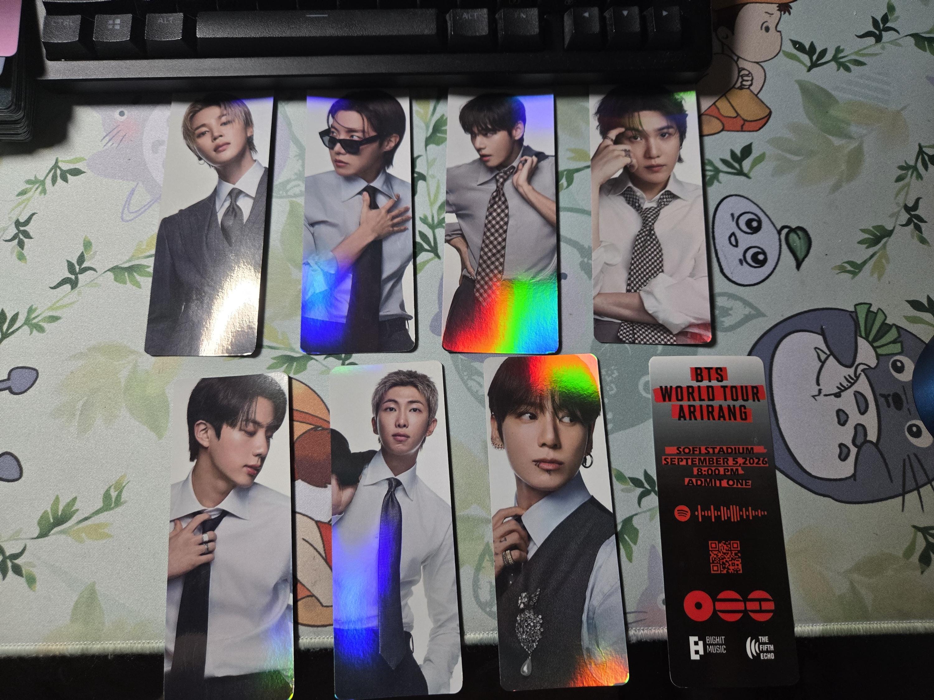 Bts Bookmark - Etsy