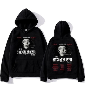 T*H様 レディー・ガガ Lady Gaga Mayhemパーカー フーディー Lady gaga sweatshirt - Etsy 日本
