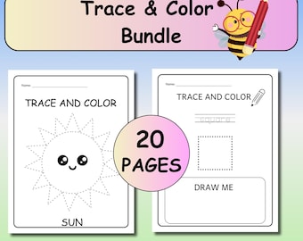 Tracing Worksheets: Preschool Learning (PDF Printable)