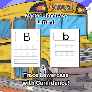 Alphabet Tracing Book A-Z: Handwriting Practice for Kids (PDF Download)