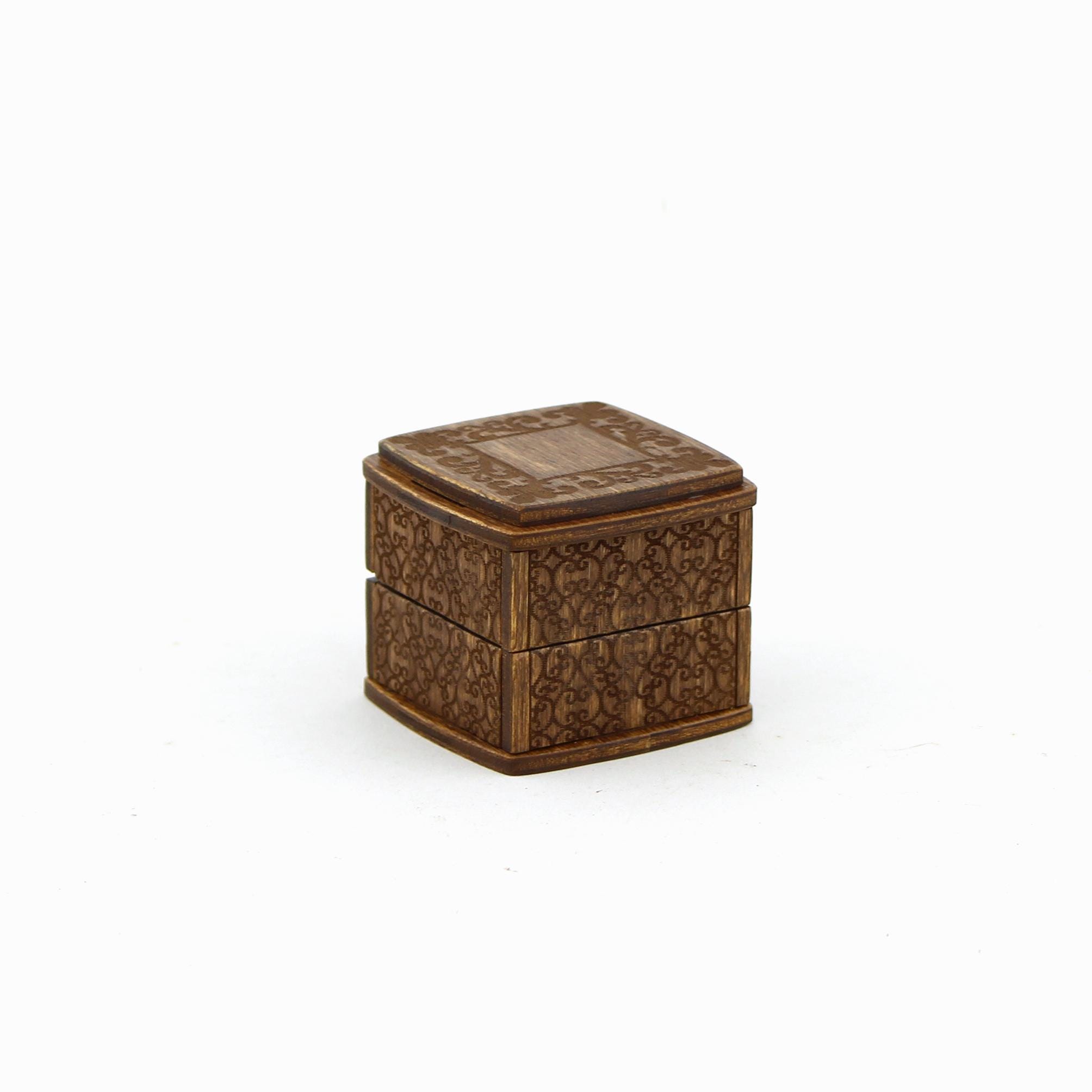 Laser Cut Wooden Ring Box File, CNC (svg, Dxf, Cdr, Ai Digital Download ...
