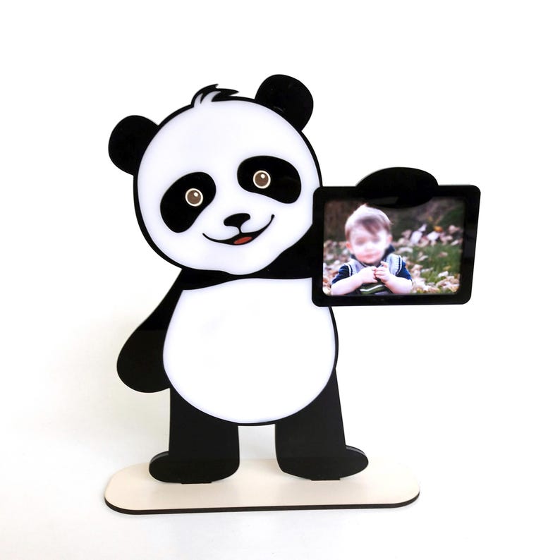 Panda Photo Frame. FREE File. Laser Cut File (digital Download) - Etsy ...