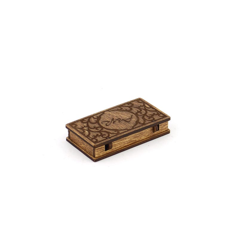 Laser Cut Wooden Ring Box File for CNC (digital Download) BX38 - Etsy ...