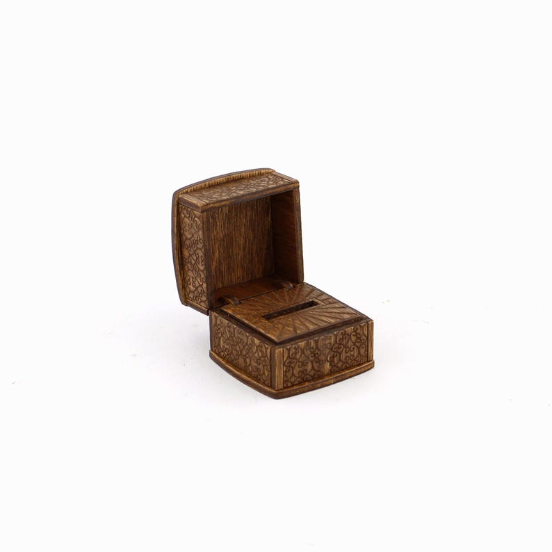 Laser Cut Wooden Ring Box File, CNC (svg, Dxf, Cdr, Ai Digital Download ...