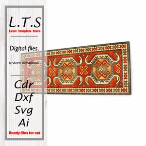 Wooden wall decoration | Laser cut vector model | CDR , DXF, SVG, Ai | Instant download | Cnc files | WD5