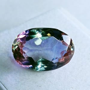 Alexandrite de qualité AAA + Alexandrite naturelle aux couleurs changeantes, pierre certifiée de 9-10 carats, alexandrite extraite de taille ovale, pierre précieuse en vrac