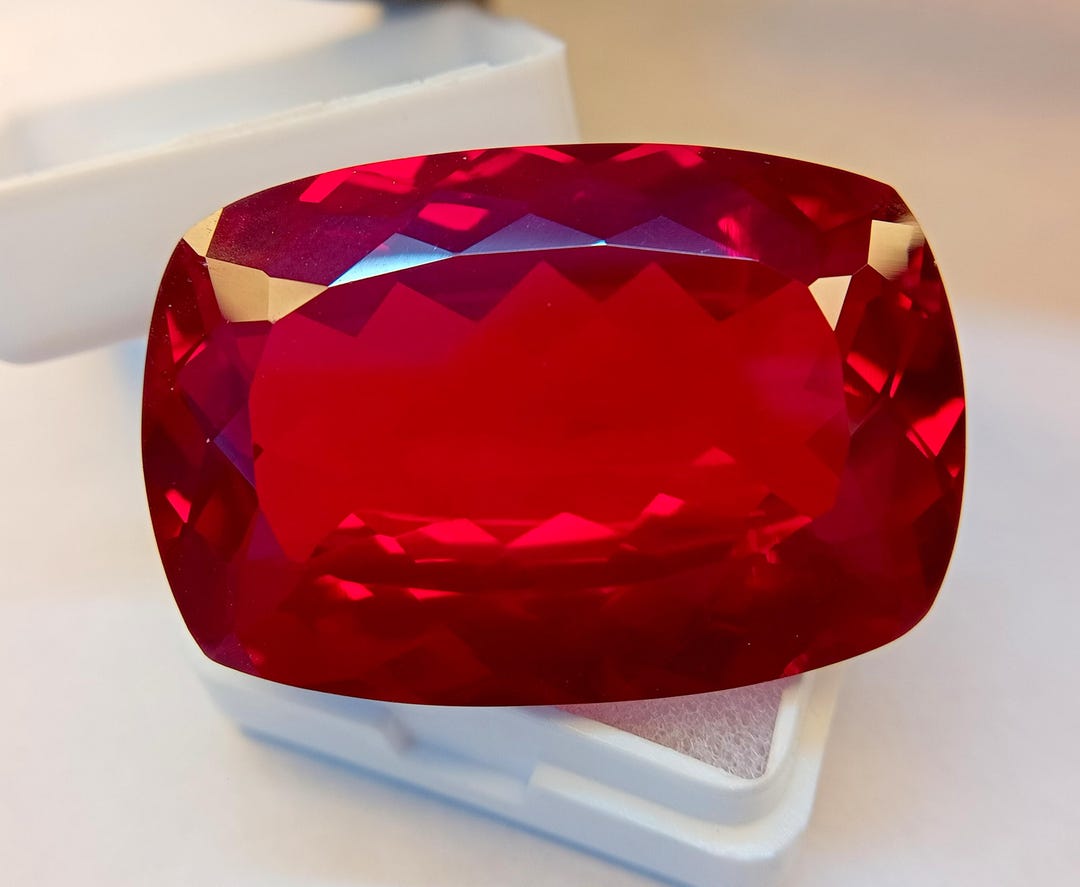 Pigeon Ruby Pigeon Blood Big Ruby 98-100 Ct Cushion Cut Loose Certified Natural ...
