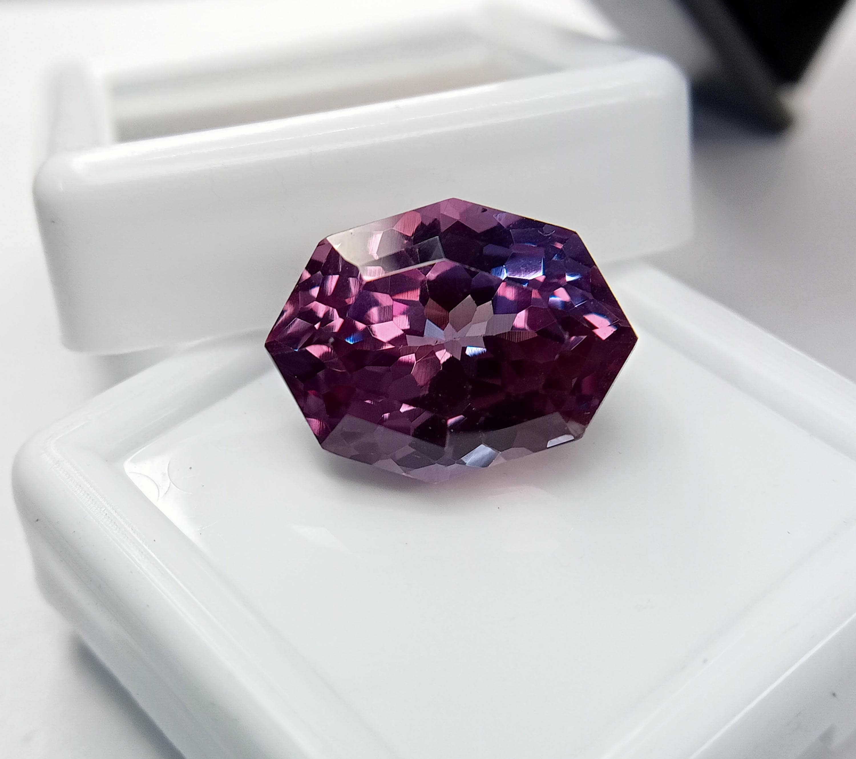 Alexandrite Color Changing Fancy Cut 12 Ct Natural Loose Certified