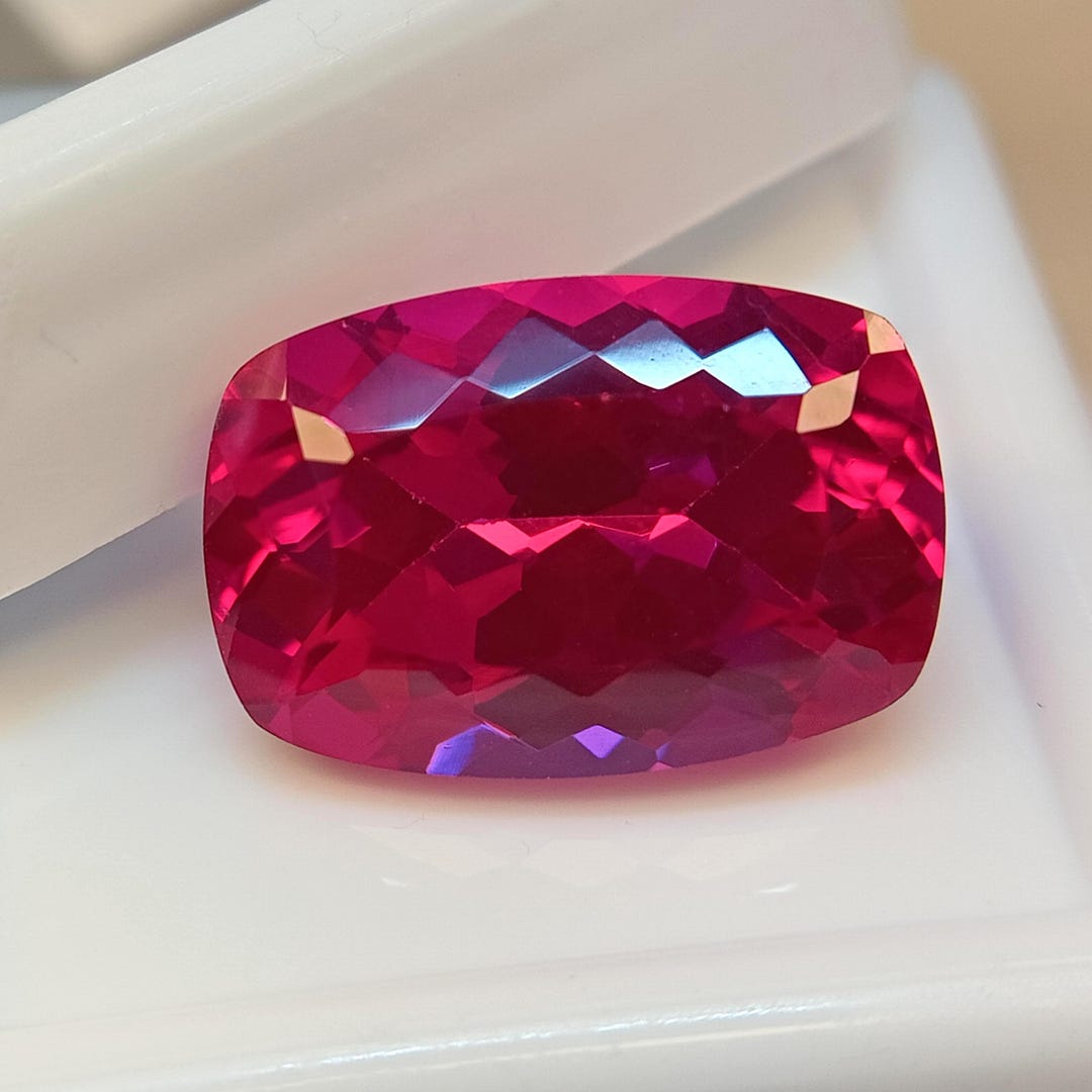 Beautiful Pink Ruby Shape Cushion Cut 11-13 Ct Natural Loose Certified ...