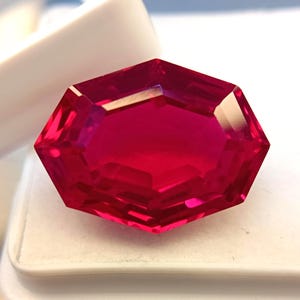Red Ruby Burma Cushion Cut 14-16 Ct Natural Loose Certified Gemstone Best Top Quality JM045