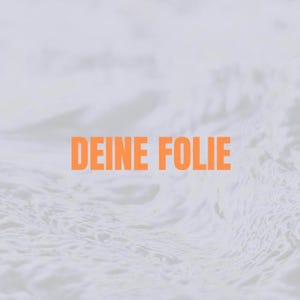 DEINE FOLIE - Beschriftung, Bügelfolie & mehr