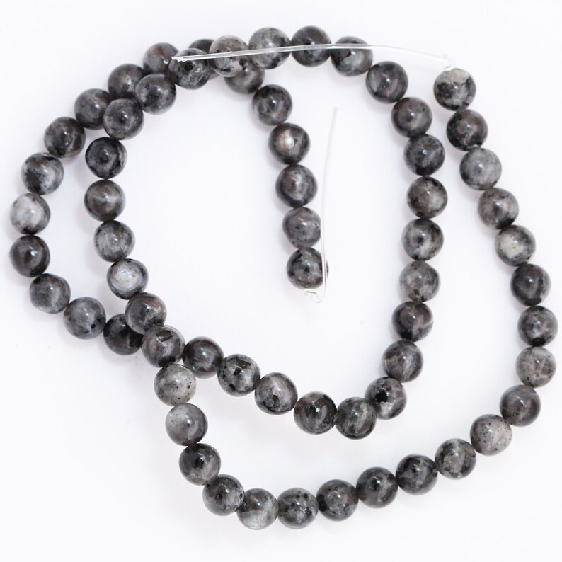 Larvikite Beads 6mm Round | Etsy