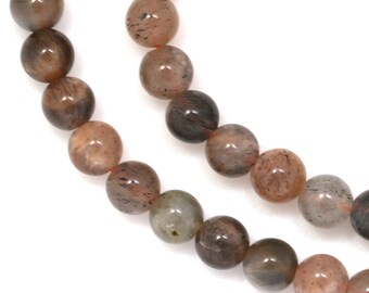 Multi-Color Moonstone Beads - 6mm Round