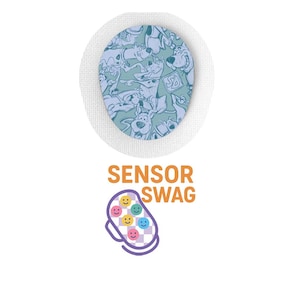 Dexcom G7/ Great Dane Cartoon / Dexcom Sticker, Diabetes Stickers, CGM Stickers, Transmitter Stickers, Waterproof, Available in g6&g7