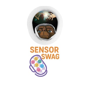 Dexcom G7/ Alien Friend / Dexcom Sticker, Diabetes Stickers, CGM Stickers, Transmitter Stickers, Waterproof, Available in g6&g7