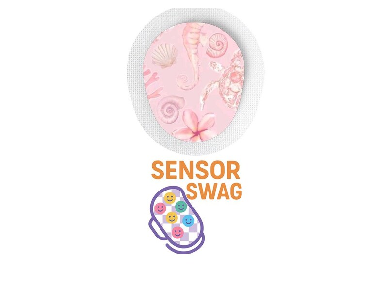 Dexcom G7/ Pink Ocean / Dexcom Sticker, Diabetes Stickers, CGM Stickers ...